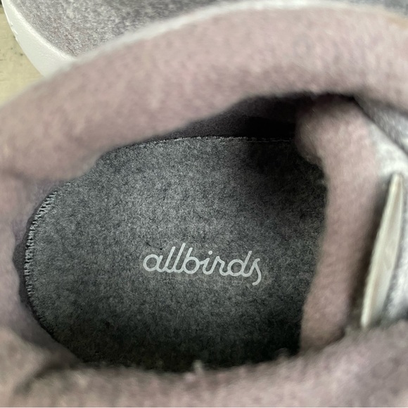Allbirds Women's Wool Runner-up Mizzles - Medium Grey (Light Grey Sole) size 8 - Picture 14 of 16